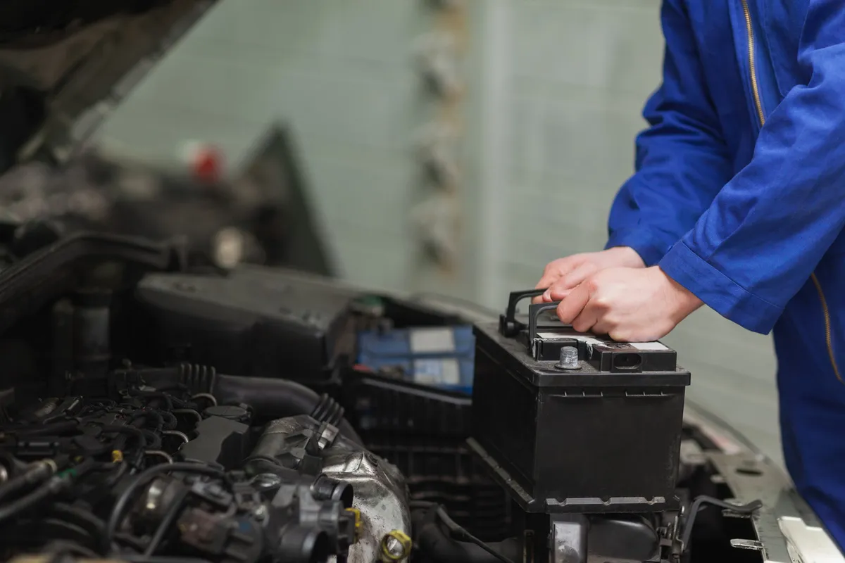 Battery install