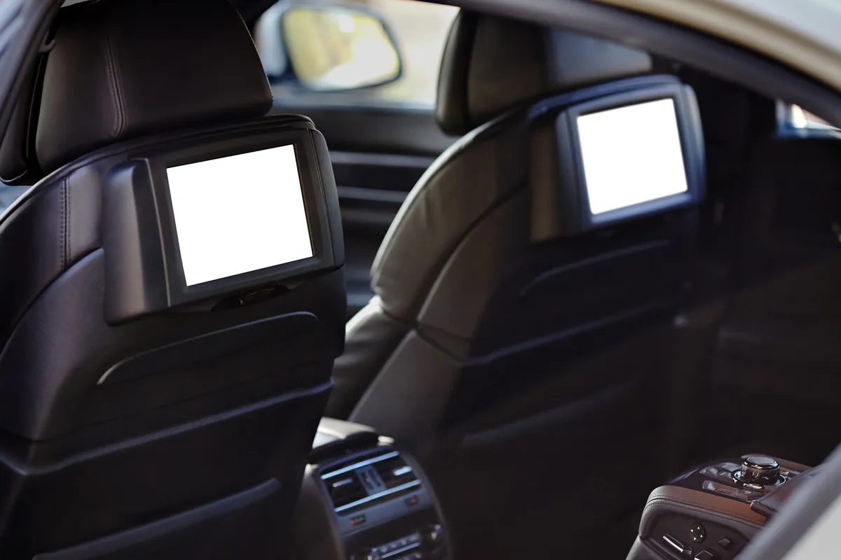 Rear seat screens